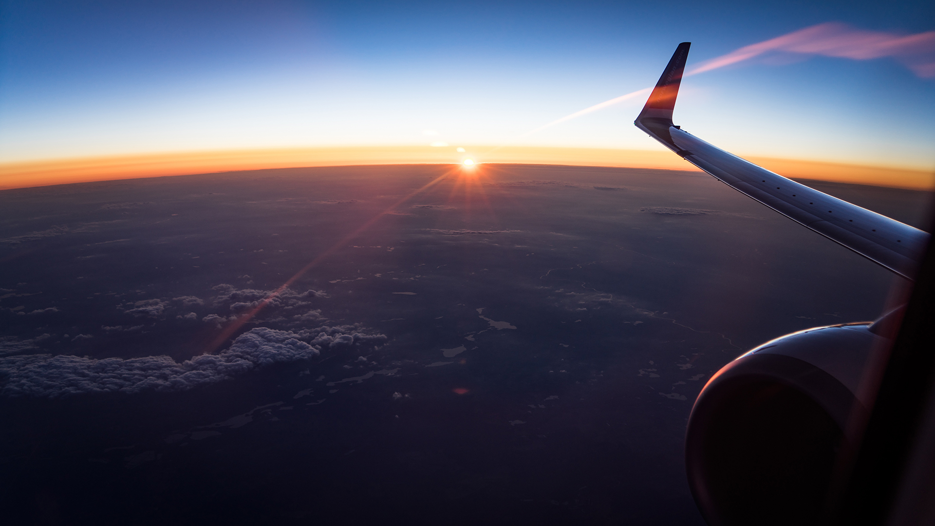 SatCom aviation airplane_ unset