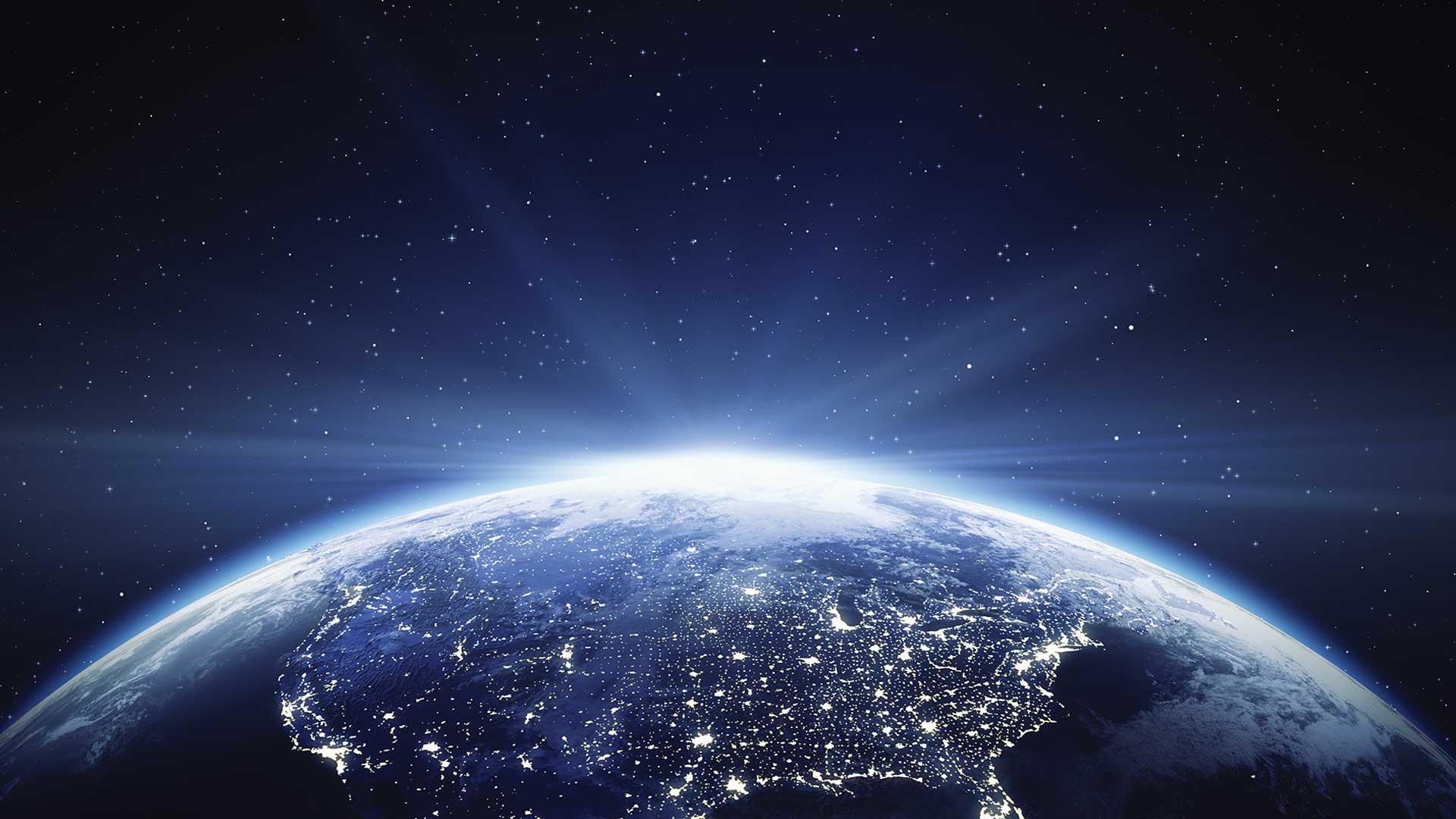 About earth seen from space