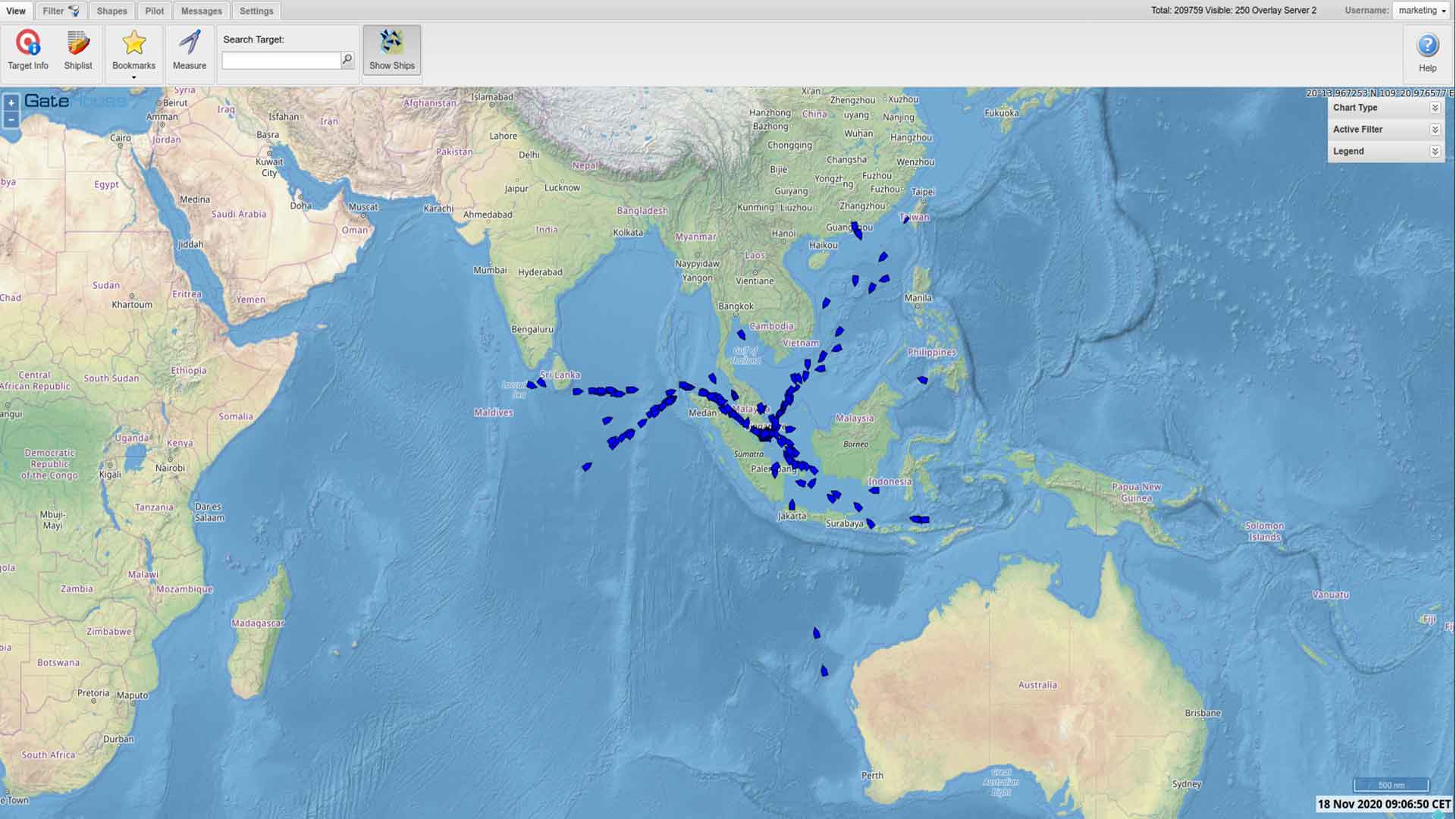 Destination Predictor material Gatehouse Maritime singapore-filter-active