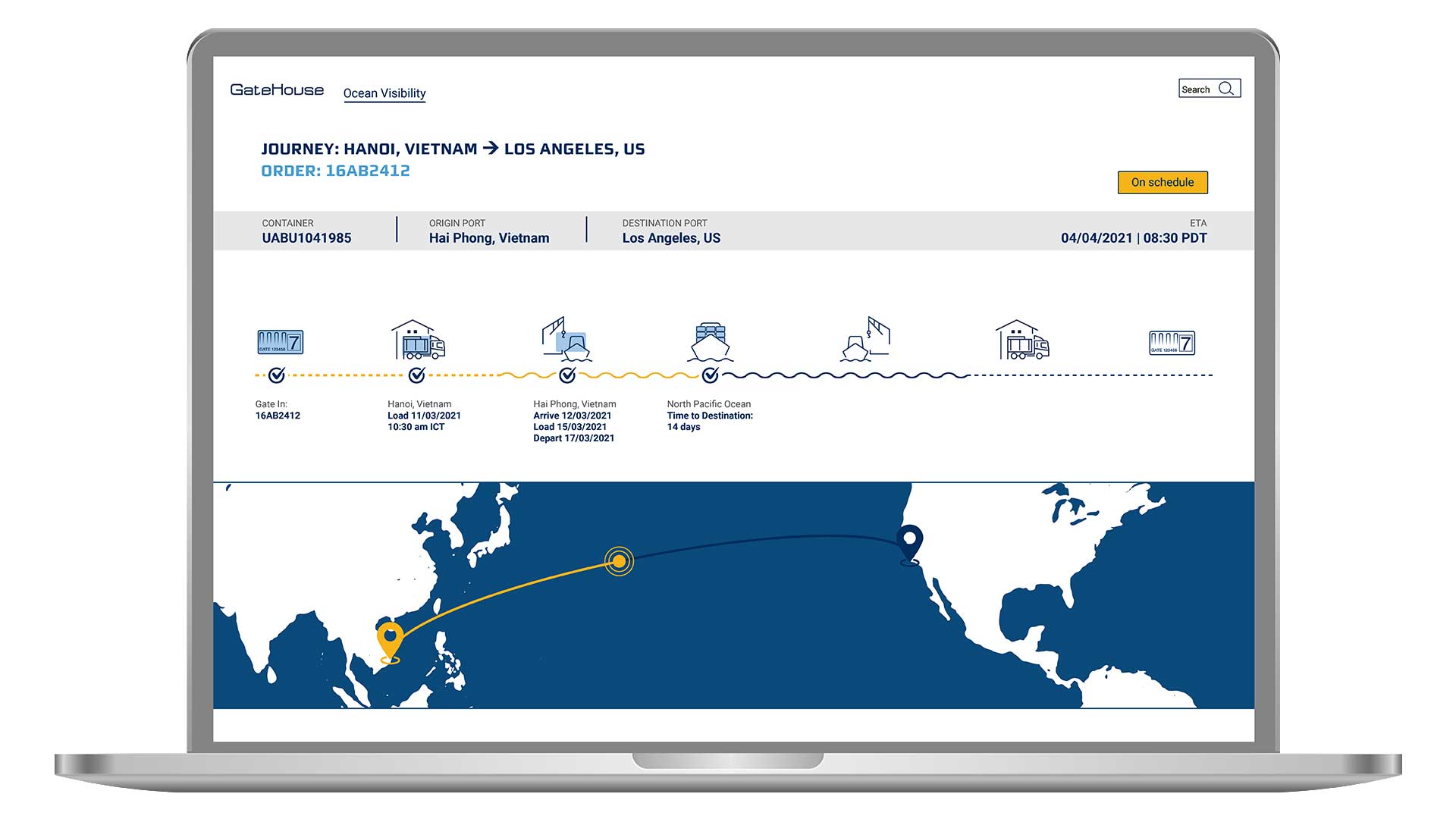 Gatehouse Maritime Ocean Visibility Analytics